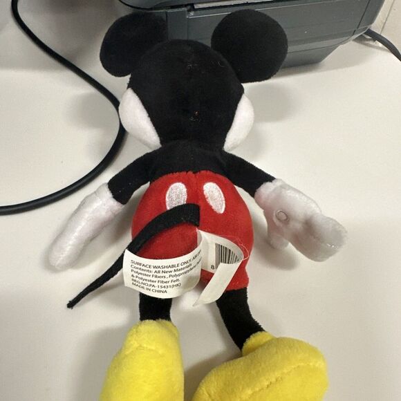 Walt Disney World 10" Mickey Mouse Plush Doll Stuffed Animal Toy - Picture 2 of 3